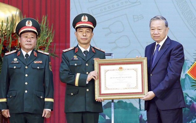 Tổng Bí thư dự Lễ kỷ niệm 80 năm Ngày thành lập Binh chủng Công binh