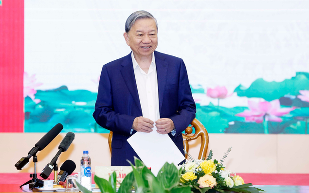 Tổng Bí thư làm việc với Ban Tuyên giáo và Dân vận Trung ương