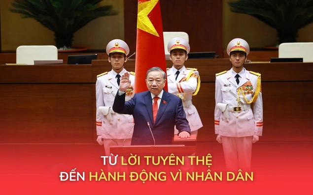 Từ lời tuyên thệ đến hành động vì Nhân dân
