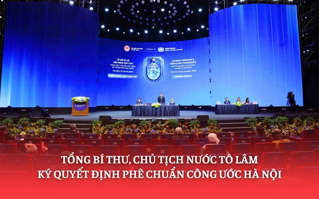 Tổng Bí thư, Chủ tịch nước Tô Lâm ký quyết định phê chuẩn Công ước Hà Nội