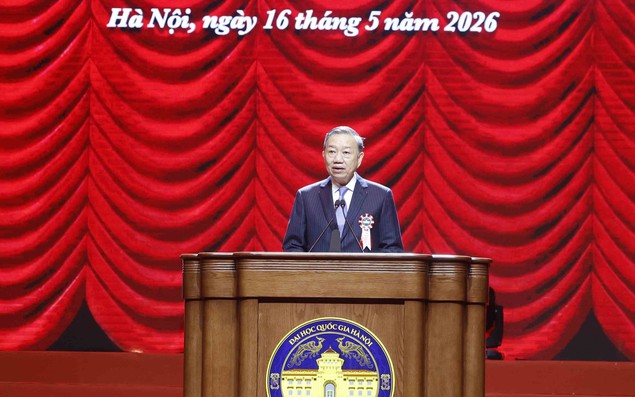 Phát biểu của Tổng Bí thư, Chủ tịch nước Tô Lâm tại Lễ kỷ niệm 120 năm Ngày truyền thống Đại học Quốc gia Hà Nội