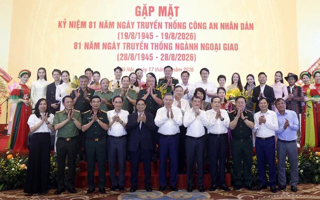 Tổng Bí thư, Chủ tịch nước dự gặp mặt kỷ niệm 81 năm truyền thống Công an nhân dân và ngành Ngoại giao