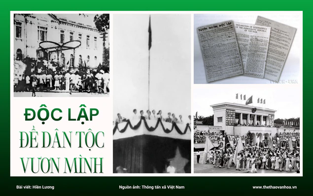 Độc lập để dân tộc vươn mình