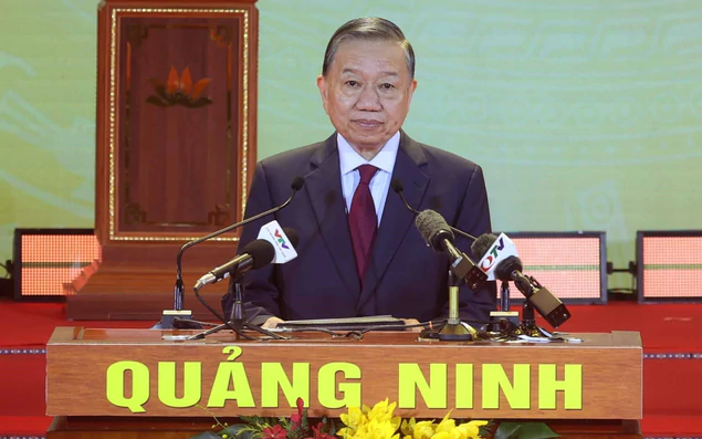 Tổng Bí thư, Chủ tịch nước Tô Lâm dự Lễ công bố thành lập thành phố Quảng Ninh và đón nhận Huân chương Lao động hạng Nhất