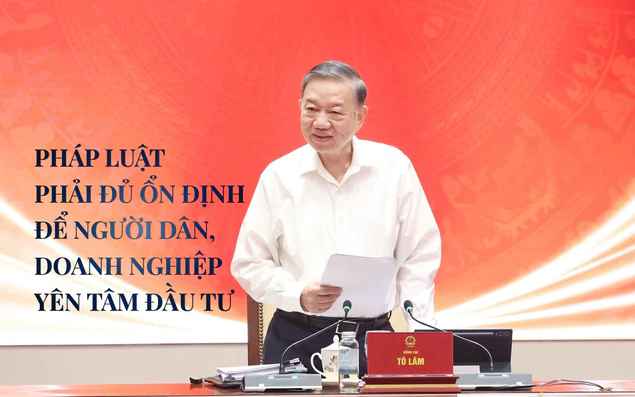 Pháp luật phải đủ ổn định để người dân, doanh nghiệp yên tâm đầu tư