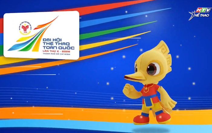 Bộ nhận diện Đại hội Thể thao toàn quốc 2026 tôn vinh bản sắc văn hóa Việt Nam