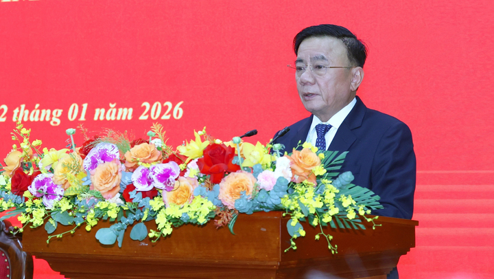 Thường trực Ban Bí thư dự Hội nghị của Đảng bộ MTTQ, các đoàn thể Trung ương