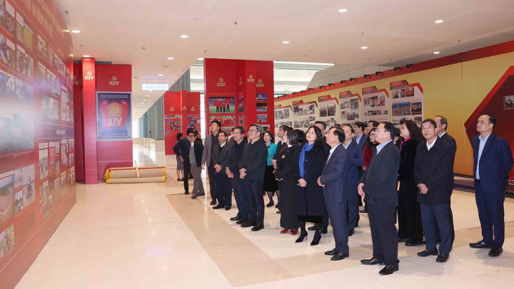 Trưởng Ban Tuyên giáo và Dân vận Trung ương kiểm tra công tác chuẩn bị tổ chức Đại hội XIV của Đảng