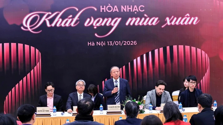 “Khát vọng mùa Xuân”: Hòa nhạc hàn lâm lan tỏa tinh thần hội nhập và bản sắc Việt