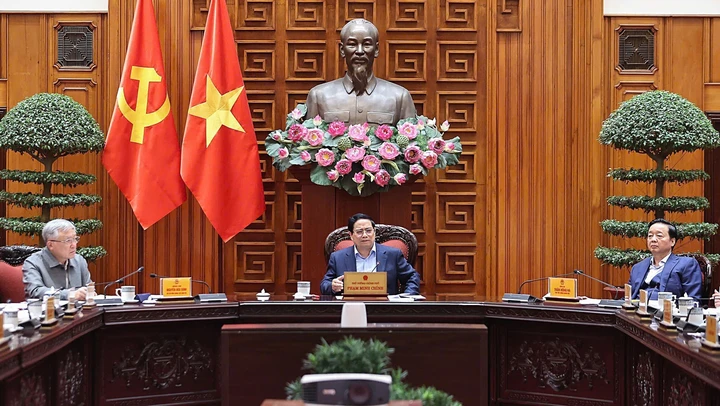 Thủ tướng Phạm Minh Chính chủ trì họp Thường trực Chính phủ xây dựng chiến lược quốc gia về đất hiếm