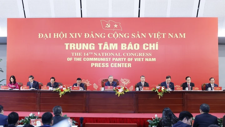 Tổng Bí thư Tô Lâm chủ trì họp báo quốc tế công bố kết quả Đại hội XIV của Đảng