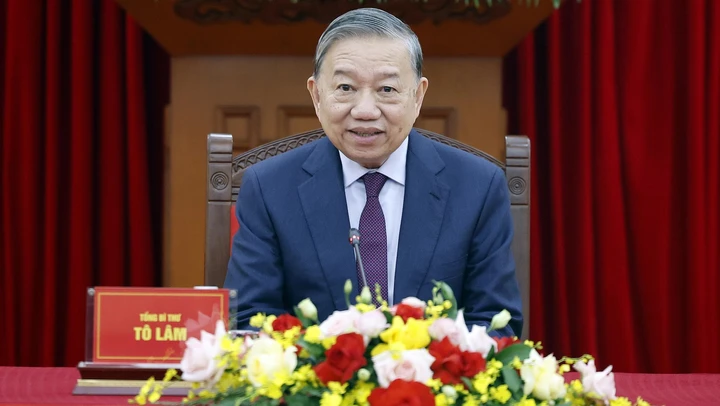 Tổng thống Liên bang Nga Vladimir Putin điện đàm với Tổng Bí thư Tô Lâm