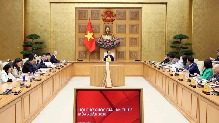 Phó Thủ tướng Bùi Thanh Sơn chủ trì họp BCĐ các Hội chợ Quốc gia về Tổ chức Hội chợ Mùa Xuân 2026