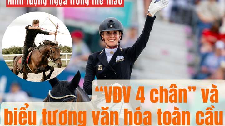 Hình tượng ngựa trong thể thao: Từ 'VĐV 4 chân' đến biểu tượng văn hóa toàn cầu