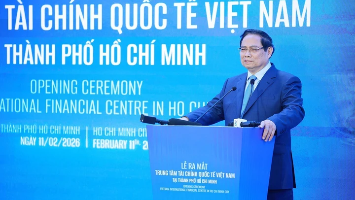 Thủ tướng dự Lễ ra mắt Trung tâm Tài chính quốc tế Việt Nam tại TP Hồ Chí Minh