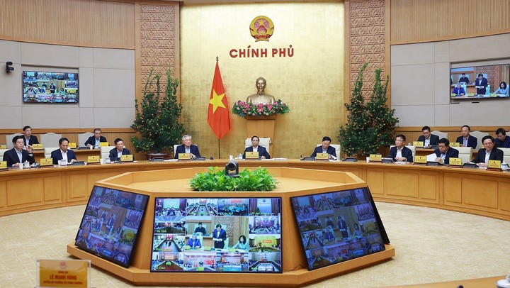 Thủ tướng Phạm Minh Chính chủ trì Phiên họp Chính phủ thường kỳ tháng 1/2026