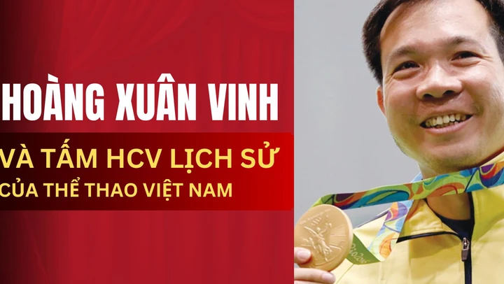 Hoàng Xuân Vinh và tấm HCV lịch sử của Thể thao Việt Nam