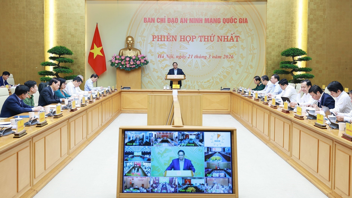 Thủ tướng chủ trì Phiên họp thứ nhất BCĐ An ninh mạng quốc gia