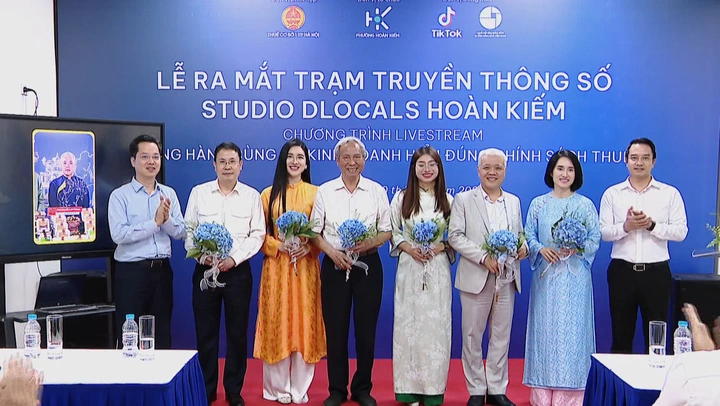 Hoàn Kiếm ra mắt Trạm Truyền thông số hỗ trợ truyền thông chính sách và quảng bá văn hóa