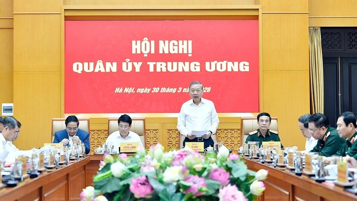 Tổng Bí thư Tô Lâm chủ trì Hội nghị Quân ủy Trung ương
