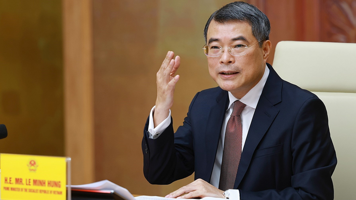 Thủ tướng Lê Minh Hưng làm việc với Đoàn 52 doanh nghiệp hàng đầu Hoa Kỳ 