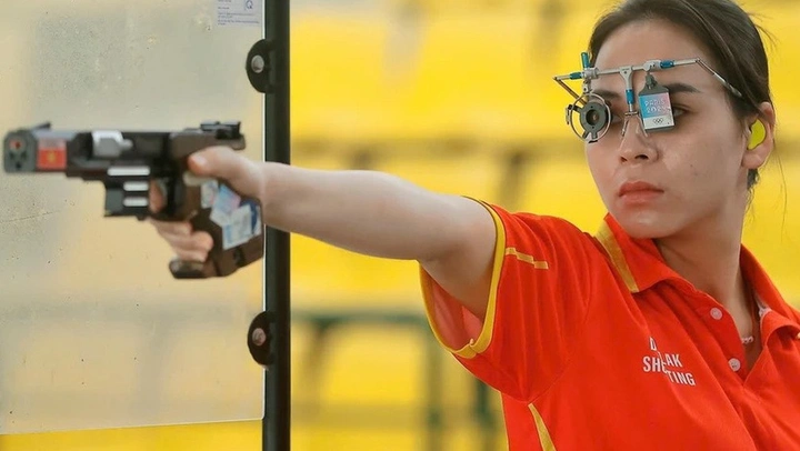 Trịnh Thu Vinh hứa sẽ cố gắng nhiều hơn nữa để tiếp tục cống hiến cho thể thao nước nhà 