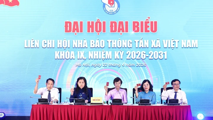 Đại hội đại biểu Liên chi hội Nhà báo TTXVN nhiệm kỳ 2026 - 2031