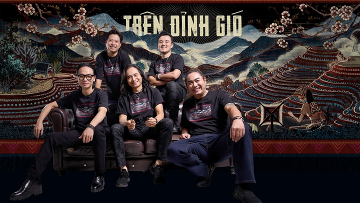 “Trên đỉnh gió” của Bức Tường: Cuộc “giao duyên” giữa rock và dân ca