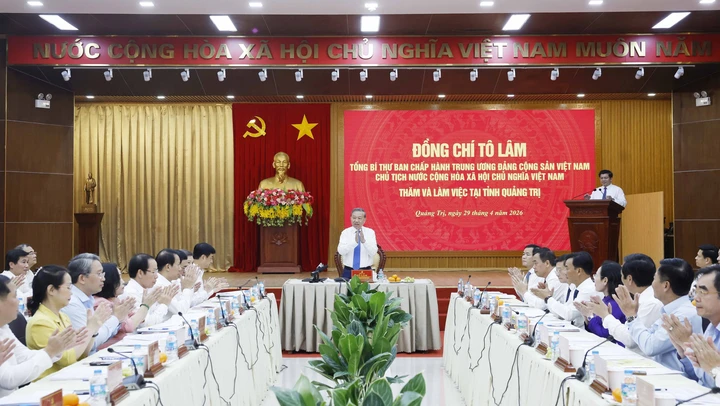 Tổng Bí thư, Chủ tịch nước Tô Lâm: Tái định vị không gian phát triển Quảng Trị với chiến lược “vươn Đông, tỏa Tây”
