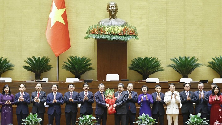 Quốc hội phê chuẩn việc bổ nhiệm Phó Thủ tướng, Bộ trưởng và thành viên khác của Chính phủ