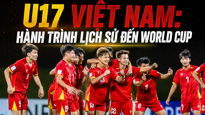 U17 Việt Nam: Hành trình lịch sử đến World Cup