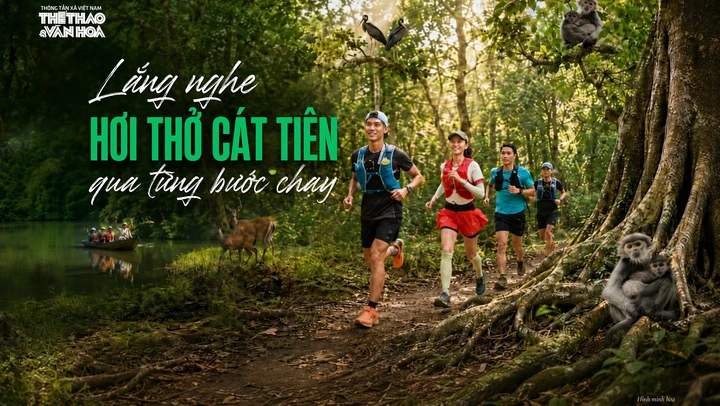 Lắng nghe hơi thở Cát Tiên qua từng bước chạy