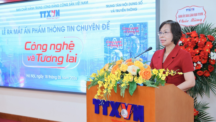 TTXVN ra mắt ấn phẩm thông tin chuyên đề "Công nghệ và Tương lai"