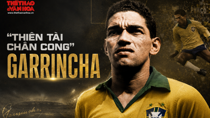 Mỗi ngày một ngôi sao World Cup: "Thiên tài chân cong" Garrincha