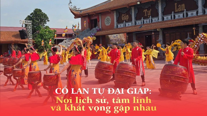 Cổ Lan Đại tự Giáp: Nơi lịch sử, tâm linh và khát vọng gặp nhau