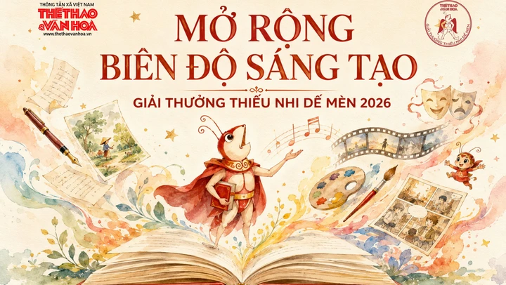 Lễ trao Giải thưởng Thiếu nhi Dế Mèn 2026: Mở rộng biên độ sáng tạo, nhìn từ Top 10 Giải Dế Mèn