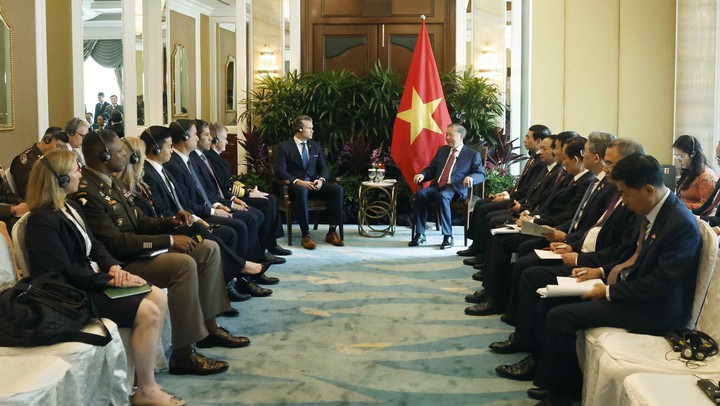 Tổng Bí thư, Chủ tịch nước Tô Lâm tiếp Bộ trưởng Chiến tranh Hoa Kỳ