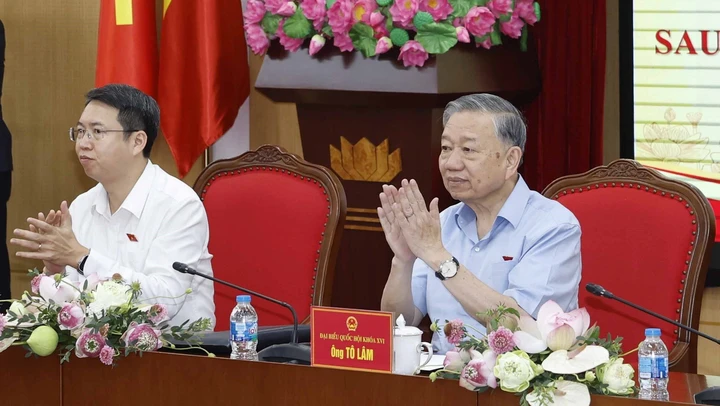 Tổng Bí thư, Chủ tịch nước Tô Lâm tiếp xúc cử tri thành phố Hà Nội