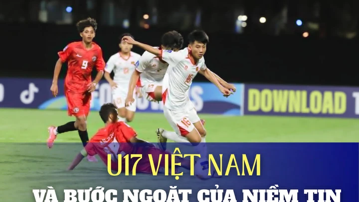 U17 Việt Nam và bước ngoặt của niềm tin