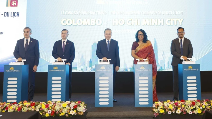 Tổng Bí thư, Chủ tịch nước dự diễn đàn doanh nghiệp Việt Nam - Sri Lanka