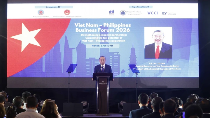 Tổng Bí thư, Chủ tịch nước Tô Lâm và Tổng thống Philippines dự Diễn đàn Doanh nghiệp Việt Nam - Philippines