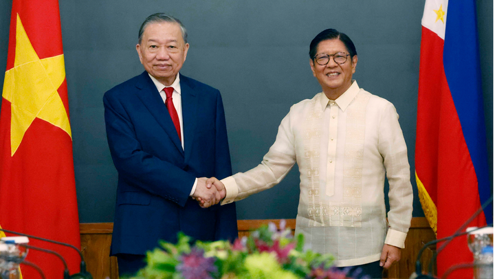 Tổng Bí thư, Chủ tịch nước Tô Lâm và Tổng thống Philippines hội đàm