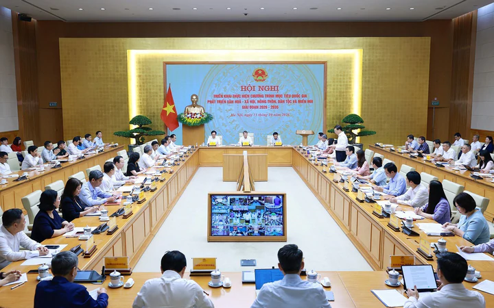 Thủ tướng Lê Minh Hưng chủ trì Hội nghị triển khai Chương trình mục tiêu quốc gia 