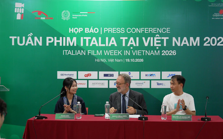 Tuần phim Italia tại Việt Nam 2026: Nhịp cầu kết nối văn hóa qua điện ảnh