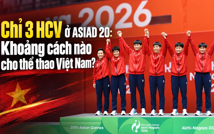Chỉ 3 HCV ở ASIAD 20: Khoảng cách nào cho thể thao Việt Nam?