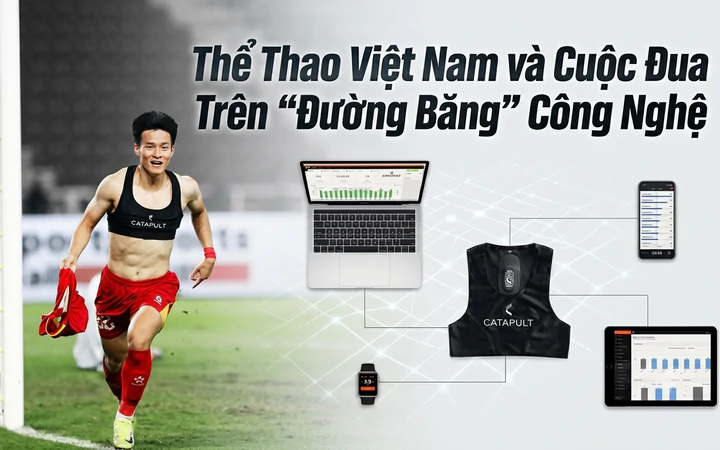 Thể thao Việt Nam và cuộc đua trên "đường băng" công nghệ