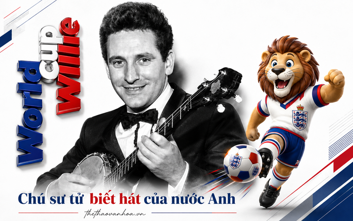 Lịch sử World Cup qua lăng kính âm nhạc: "World Cup Willie": Chú sư tử biết hát của nước Anh