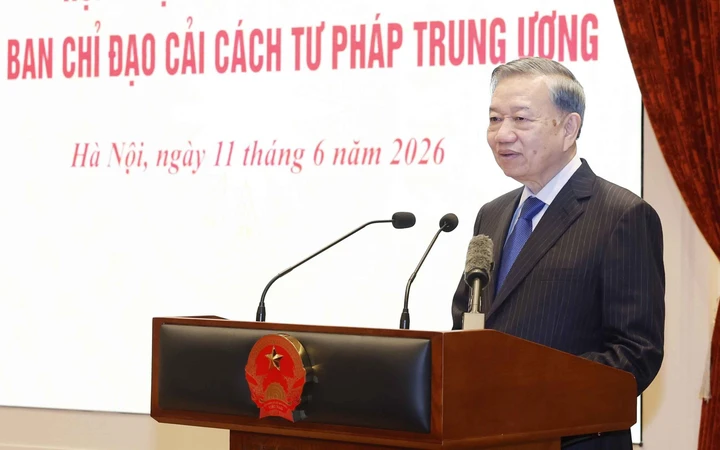 Tổng Bí thư, Chủ tịch nước chủ trì Hội nghị tổng kết hoạt động của Ban Chỉ đạo cải cách Tư pháp Trung ương