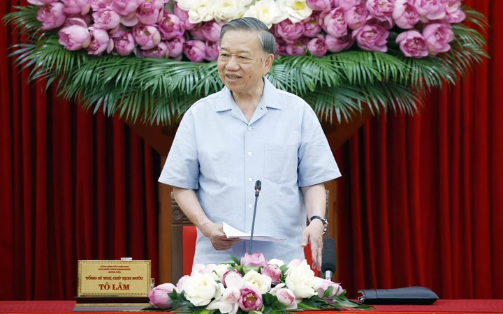 Tổng Bí thư, Chủ tịch nước Tô Lâm chủ trì họp sơ kết mô hình chính quyền 3 cấp