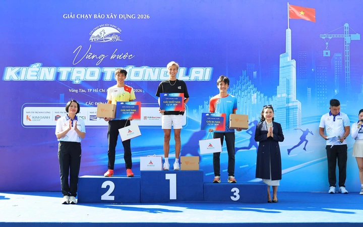 Hành trình truyền cảm hứng tại Giải chạy Báo Xây dựng 2026